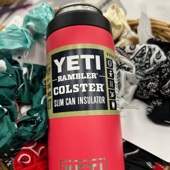 Yeti 12 oz Colster® Slim Can Cooler - Bimini Pink (Discontinued Color) - NEW - Picture 1 of 2